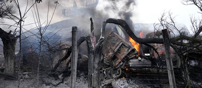 Russischer Angriff aus Ukraine